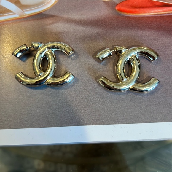 Authentic Chanel Earrings - Picture 1 of 1